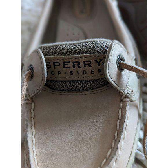 Sperry Top Sider womens leather/syn upper boat shoes  SZ 6 - Picture 9 of 13